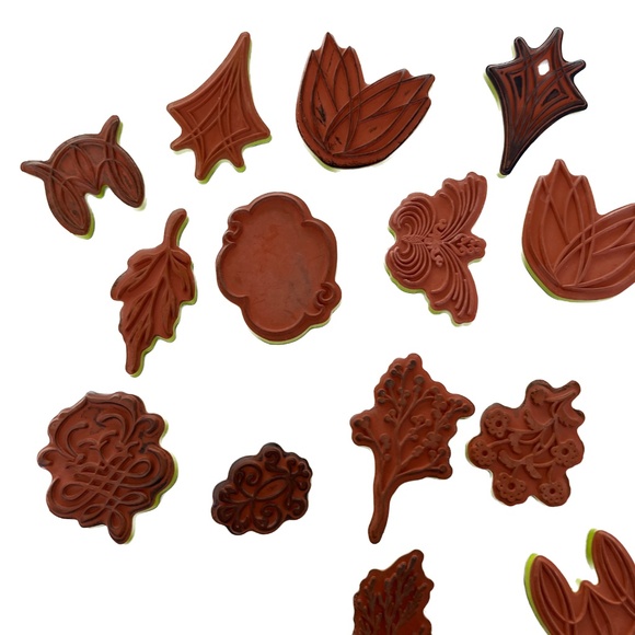 Inkadinkado Stamping Gear Set New and Used 40 Stamps 3 Circle Wheels 3 Blocks - Picture 12 of 13